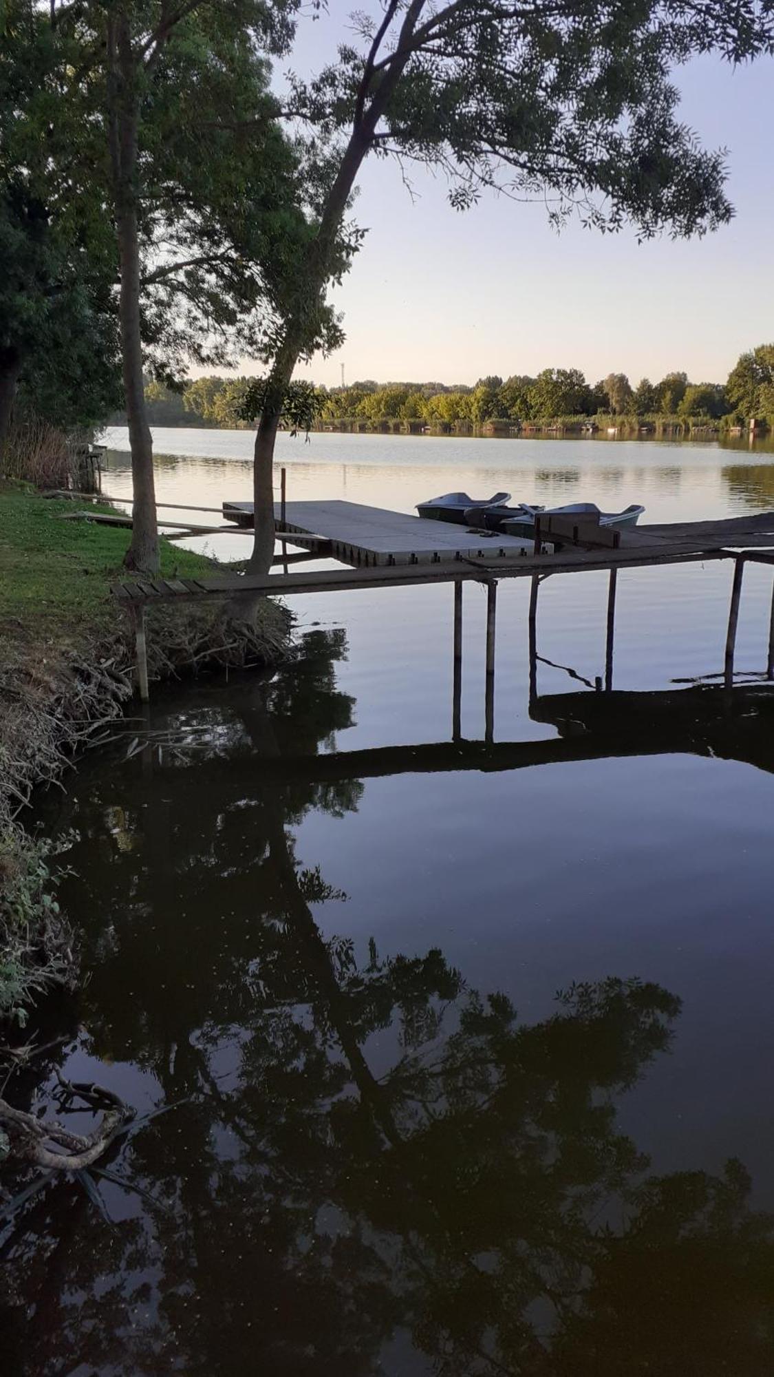 Borostyán Vendégház Tiszaug Exterior foto